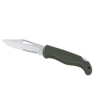 87/1 CA MS  knife - Inox - Blade Length 9cm -Green Color - KV-AA87/1CAMS-V - AZZI SUB (ONLY SOLD IN LEBANON)